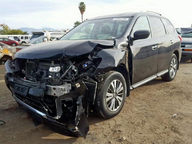 5N1DR2MN8JC658637 - 2018 NISSAN PATHFINDER შავი ფოტო 2