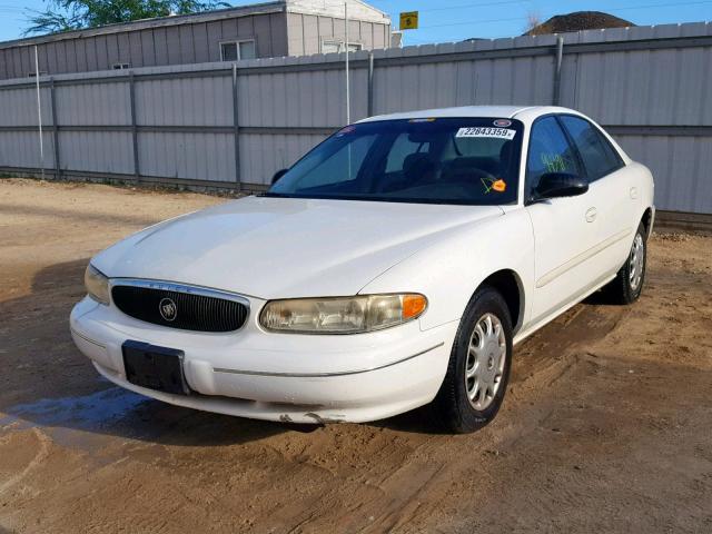 2G4WS52J731184400 - 2003 BUICK CENTURY CU WHITE photo 2