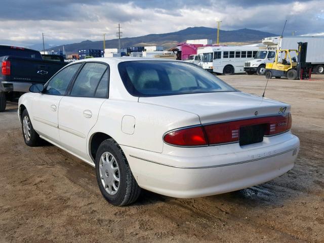 2G4WS52J731184400 - 2003 BUICK CENTURY CU WHITE photo 3