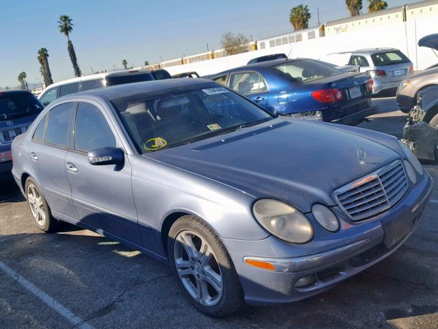 WDBUF56J26A840957 - 2006 MERCEDES-BENZ E 350 BLUE photo 1