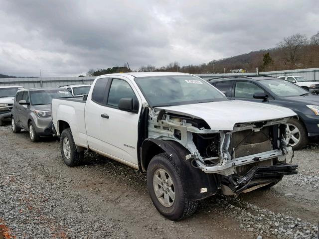 1GTH51EA3F1263906 - 2015 GMC CANYON WHITE photo 1