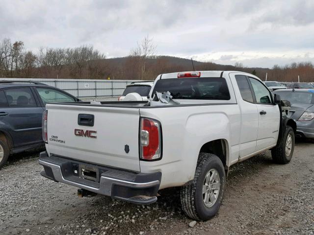 1GTH51EA3F1263906 - 2015 GMC CANYON WHITE photo 4