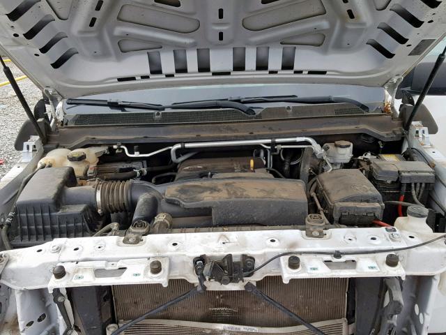 1GTH51EA3F1263906 - 2015 GMC CANYON WHITE photo 7