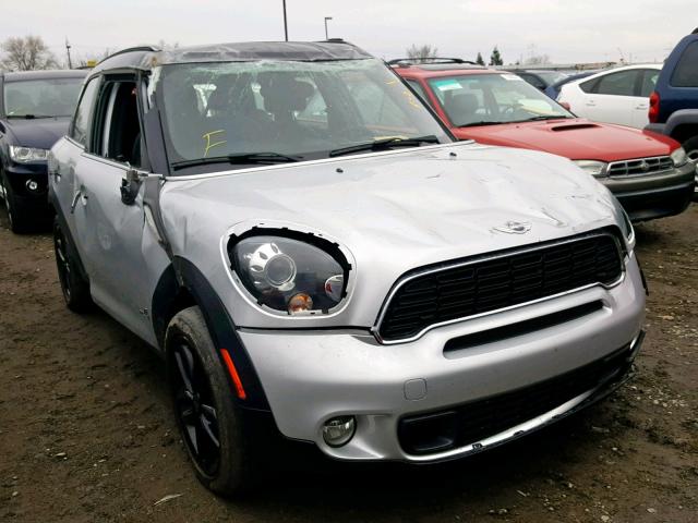 WMWZC5C55EWM16744 - 2014 MINI COOPER S C SILVER photo 1