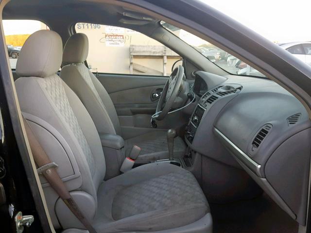 1G1ZT54845F186392 - 2005 CHEVROLET MALIBU LS BLACK photo 5