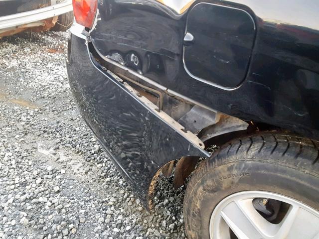 1G1ZT54845F186392 - 2005 CHEVROLET MALIBU LS BLACK photo 9