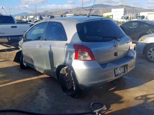 JTDJT923685210351 - 2008 TOYOTA YARIS 灰色 照片 3