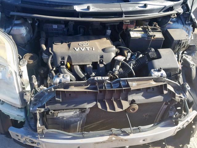 JTDJT923685210351 - 2008 TOYOTA YARIS 灰色 照片 7