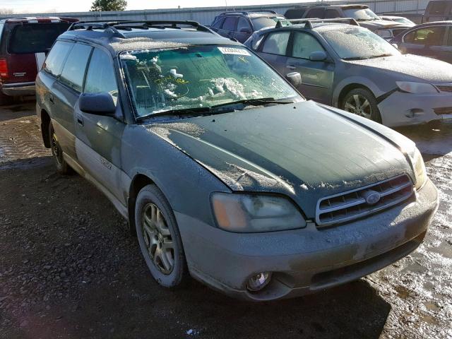 4S3BH665517669364 - 2001 SUBARU LEGACY OUT TWO TONE photo 1