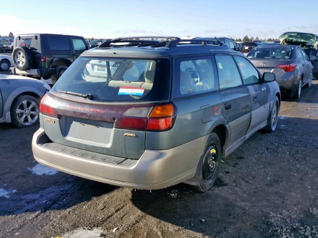 4S3BH665517669364 - 2001 SUBARU LEGACY OUT TWO TONE photo 4