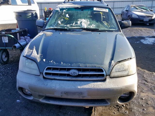 4S3BH665517669364 - 2001 SUBARU LEGACY OUT TWO TONE photo 9