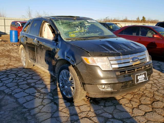 2FMDK49C48BA16207 - 2008 FORD EDGE LIMIT BLACK photo 1