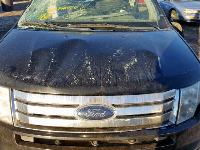 2FMDK49C48BA16207 - 2008 FORD EDGE LIMIT BLACK photo 7