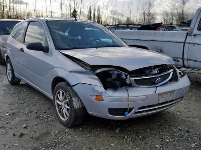 1FAFP31N77W233839 - 2007 FORD FOCUS ZX3 SILVER photo 1