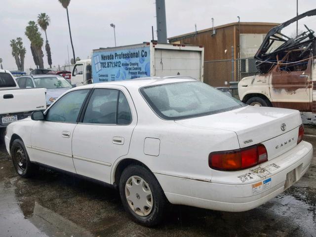 JT2BG12K0T0338648 - 1996 TOYOTA CAMRY DX WHITE photo 3