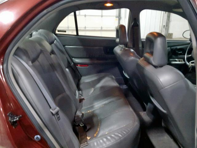 2G4WB55K411248412 - 2001 BUICK REGAL LS MAROON photo 6