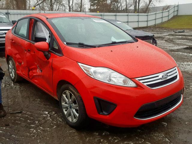 3FADP4BJ0CM218604 - 2012 FORD FIESTA SE RED photo 1