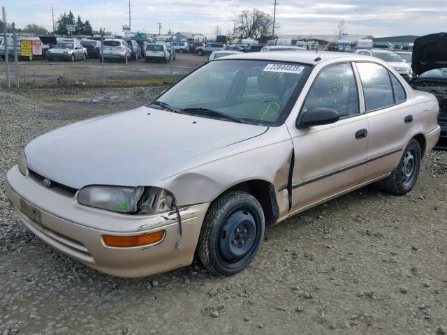 1Y1SK526XVZ420221 - 1997 GEO PRIZM BASE 棕色 照片 2