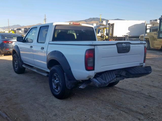 1N6ED27T82C370262 - 2002 NISSAN FRONTIER C 白色 照片 3