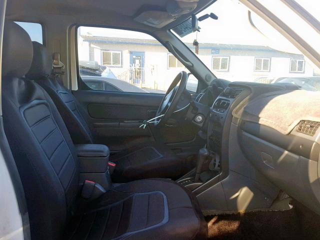 1N6ED27T82C370262 - 2002 NISSAN FRONTIER C 白色 照片 5