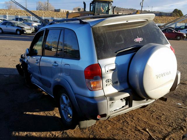 JTEHH20V610088925 - 2001 TOYOTA RAV4 SILVER photo 3