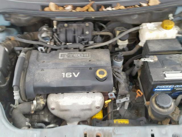 KL1TD56697B154299 - 2007 CHEVROLET AVEO BASE Mavi foto 7