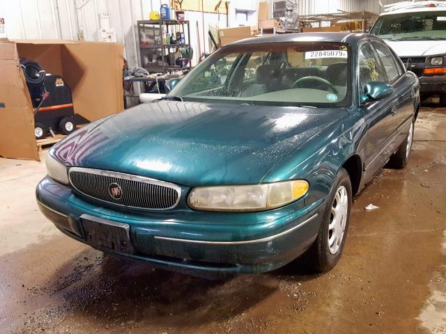 2G4WS52J3Y1164216 - 2000 BUICK CENTURY CU GREEN photo 2