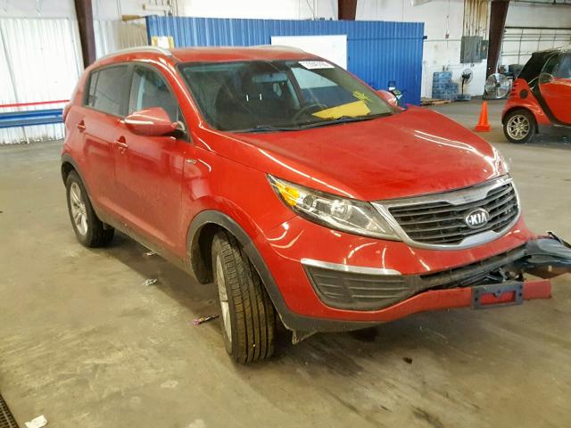 KNDPBCA21D7403069 - 2013 KIA SPORTAGE L RED photo 1