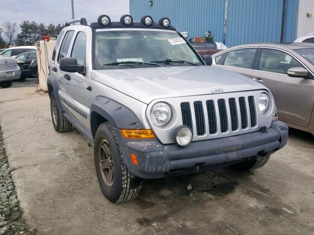 1J4GL38K35W682495 - 2005 JEEP LIBERTY RE GRAY photo 1