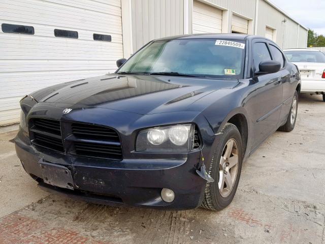 2B3KA33G58H107974 - 2008 DODGE CHARGER SX BLACK photo 2