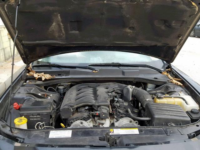 2B3KA33G58H107974 - 2008 DODGE CHARGER SX BLACK photo 7