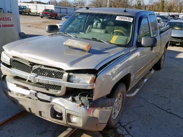 2GCEK19T731196191 - 2003 CHEVROLET SILVERADO TAN photo 2