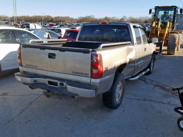 2GCEK19T731196191 - 2003 CHEVROLET SILVERADO TAN photo 4