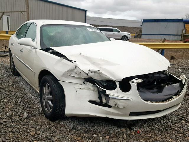 2G4WD582691231760 - 2009 BUICK LACROSSE C WHITE photo 1