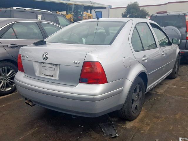 3VWSE69M42M188876 - 2002 VOLKSWAGEN JETTA GLS SILVER photo 4