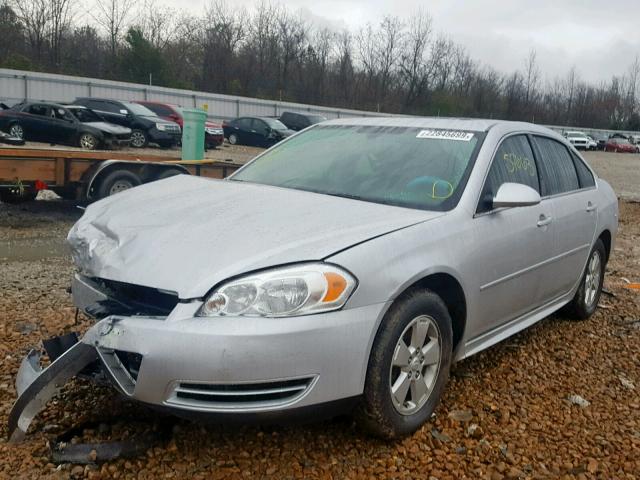 2G1WB5E34E1165526 - 2014 CHEVROLET IMPALA LIM SILVER photo 2