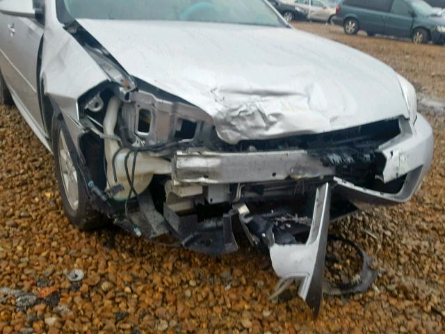 2G1WB5E34E1165526 - 2014 CHEVROLET IMPALA LIM SILVER photo 9