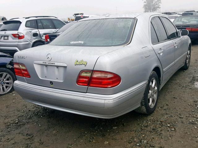 WDBJF65J12B482894 - 2002 MERCEDES-BENZ E 320 SILVER photo 4