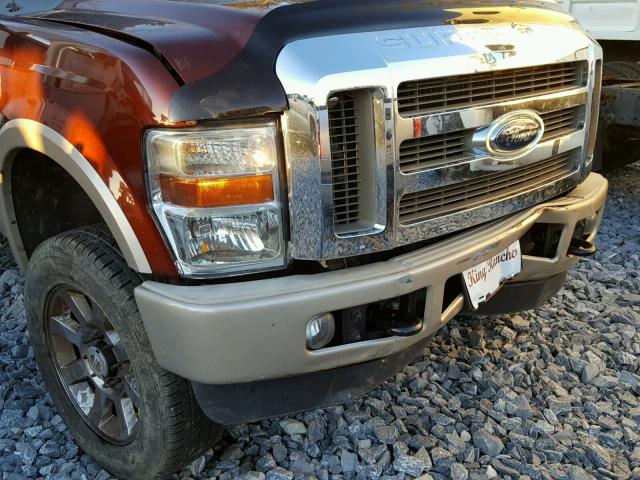 1FTSW21RX8EE46946 - 2008 FORD F250 SUPER DUTY  photo 9