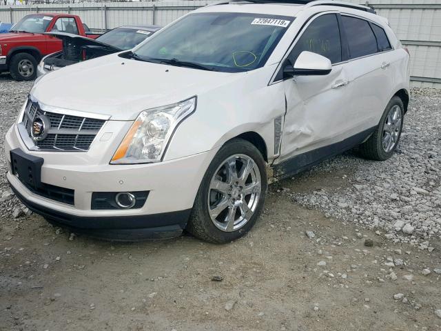 3GYFNCEY7AS521524 - 2010 CADILLAC SRX PREMIU WHITE photo 2