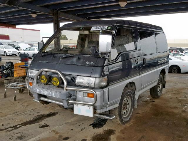 P35W0204181 - 1991 MITSUBISHI DELICA GRAY photo 1