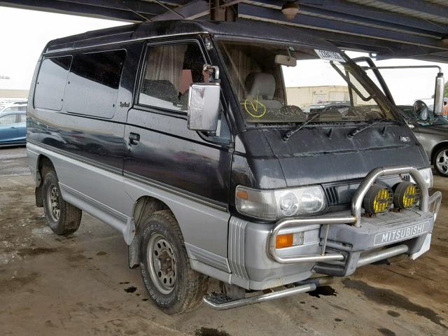 P35W0204181 - 1991 MITSUBISHI DELICA GRAY photo 2