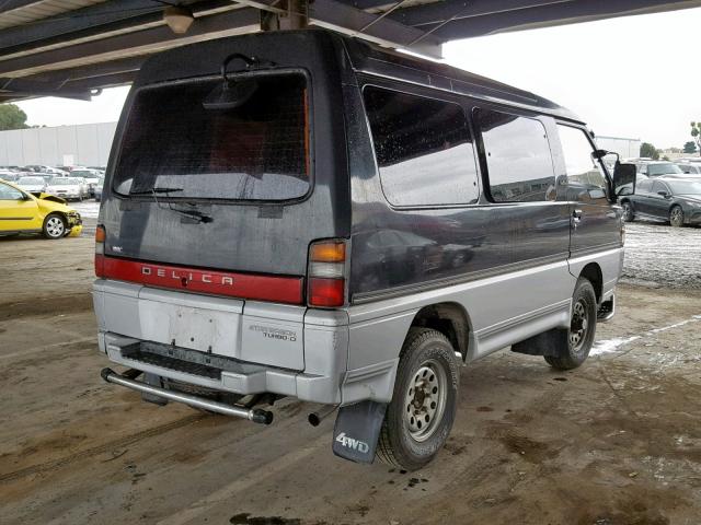 P35W0204181 - 1991 MITSUBISHI DELICA GRAY photo 3