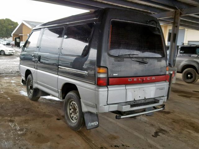 P35W0204181 - 1991 MITSUBISHI DELICA GRAY photo 4