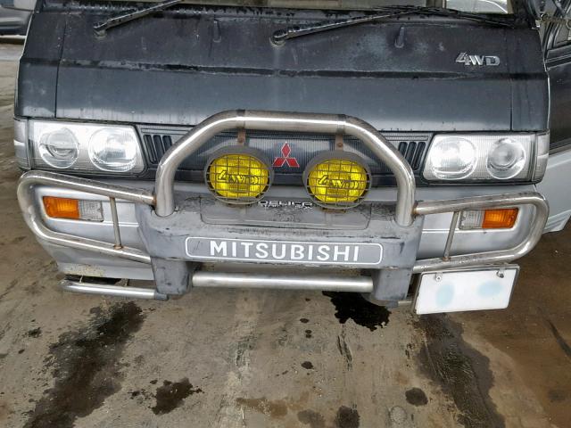 P35W0204181 - 1991 MITSUBISHI DELICA GRAY photo 7