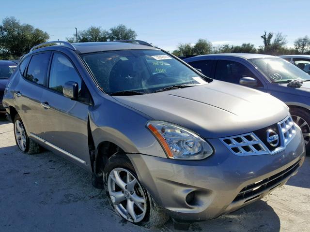 JN8AS5MT4BW154523 - 2011 NISSAN ROGUE S GRAY photo 1