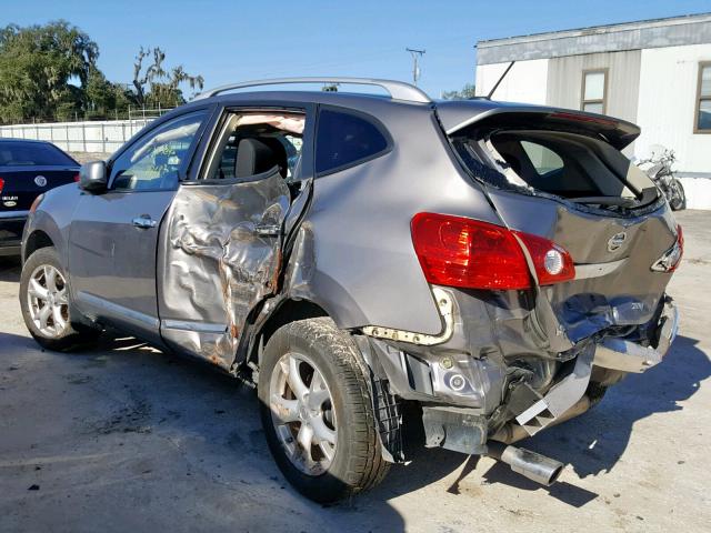 JN8AS5MT4BW154523 - 2011 NISSAN ROGUE S GRAY photo 3