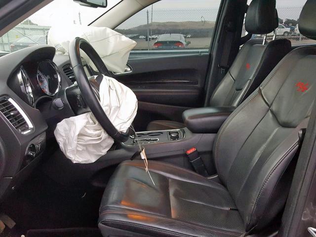 1C4SDJCT2DC692274 - 2013 DODGE DURANGO R/ 灰色 照片 5