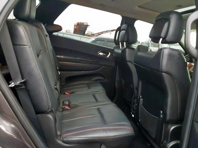1C4SDJCT2DC692274 - 2013 DODGE DURANGO R/ 灰色 照片 6