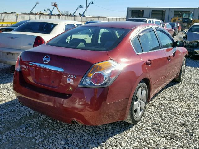 1N4AL21EX7C201338 - 2007 NISSAN ALTIMA 2.5 RED photo 4